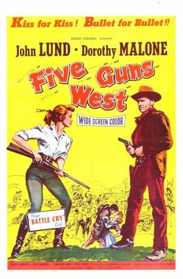 Five Guns West movie poster (1955) Poster MOV_559b067d
