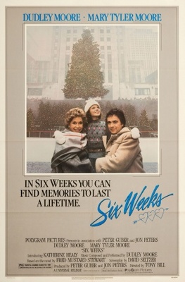 Six Weeks movie poster (1982) wooden framed poster