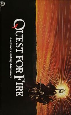 Guerre du feu, La movie poster (1981) wood print