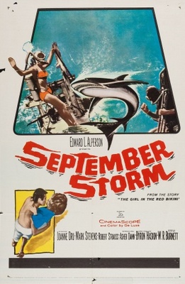 September Storm movie poster (1960) mouse pad