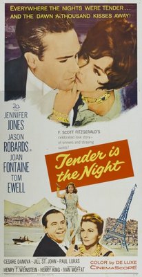 Tender Is the Night movie poster (1962) pillow
