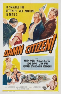 Damn Citizen movie poster (1958) hoodie