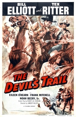 The Devil's Trail movie poster (1942) poster with hanger