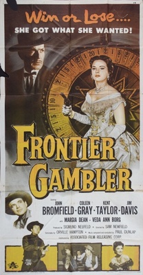 Frontier Gambler movie poster (1956) puzzle MOV_56182cbf