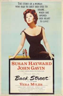Back Street movie poster (1961) wood print