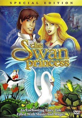 The Swan Princess movie poster (1994) canvas poster