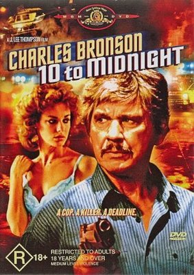 10 to Midnight movie poster (1983) pillow