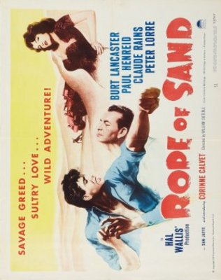 Rope of Sand movie poster (1949) wood print