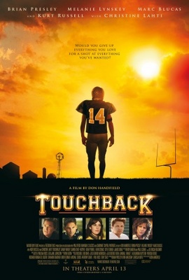 Touchback movie poster (2011) pillow