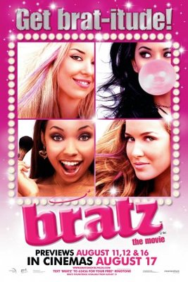Bratz movie poster (2007) Stickers MOV_569d0ff2