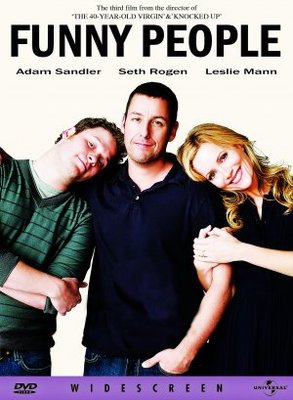Funny People movie poster (2009) wooden framed poster