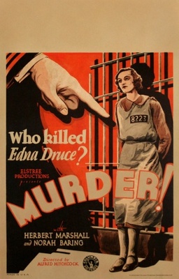 Murder! movie poster (1930) pillow
