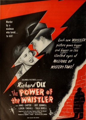 The Power of the Whistler movie poster (1945) wood print