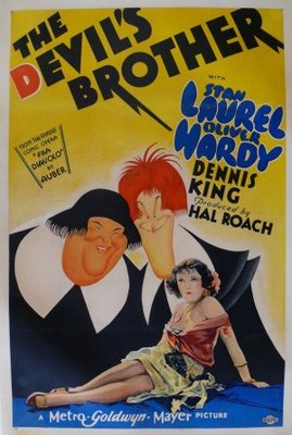 The Devil's Brother movie poster (1933) Stickers MOV_56d5e295