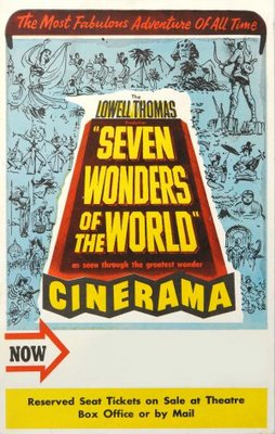 Seven Wonders of the World movie poster (1956) mouse pad