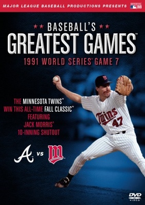 1991 World Series Atlanta Braves vs Minnesota Twins movie poster (1991) poster with hanger