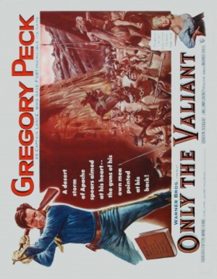 Only the Valiant movie poster (1951) poster
