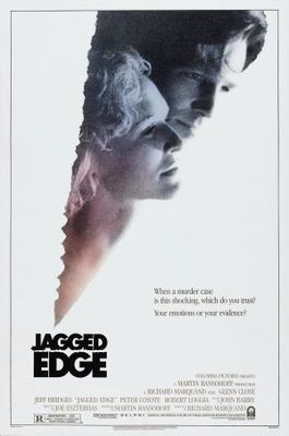 Jagged Edge movie poster (1985) wood print