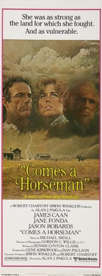 Comes a Horseman movie poster (1978) tote bag