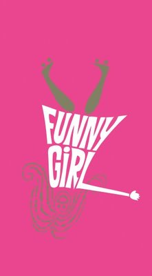 Funny Girl movie poster (1968) metal framed poster