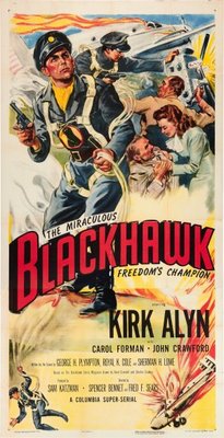 Blackhawk: Fearless Champion of Freedom movie poster (1952) sweatshirt