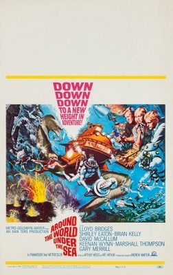 Around the World Under the Sea movie poster (1966) Stickers MOV_57051a34