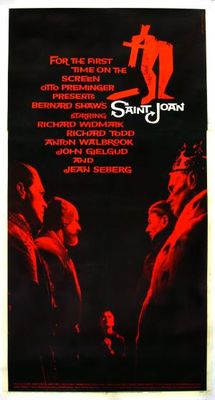 Saint Joan movie poster (1957) pillow