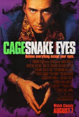 Snake Eyes movie poster (1998) mouse pad
