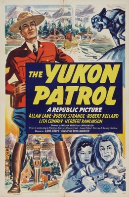 The Yukon Patrol movie poster (1942) Stickers MOV_5713c496