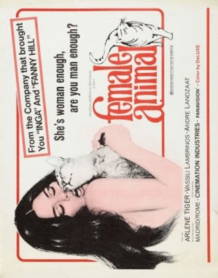 Mujer del gato, La movie poster (1970) canvas poster