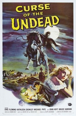 Curse of the Undead movie poster (1959) canvas poster
