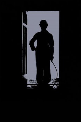 Chaplin movie poster (1992) metal framed poster