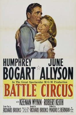 Battle Circus movie poster (1953) wood print