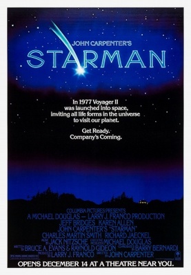 Starman movie poster (1984) t-shirt
