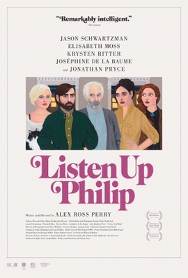 Listen Up Philip movie poster (2014) canvas poster