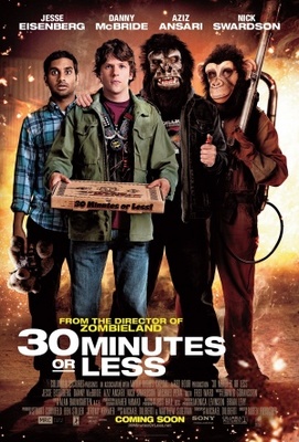 30 Minutes or Less movie poster (2011) mouse pad