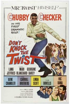 Don't Knock the Twist movie poster (1962) metal framed poster