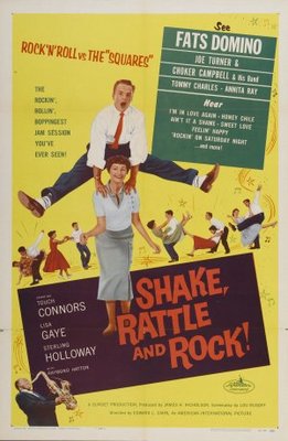 Shake, Rattle & Rock! movie poster (1956) poster with hanger