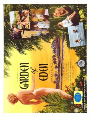 Garden of Eden movie poster (1954) metal framed poster