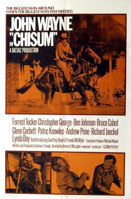 Chisum movie poster (1970) t-shirt