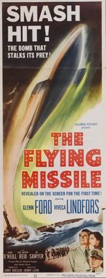 The Flying Missile movie poster (1950) metal framed poster