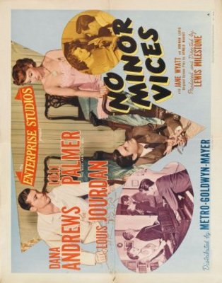 No Minor Vices movie poster (1948) poster with hanger