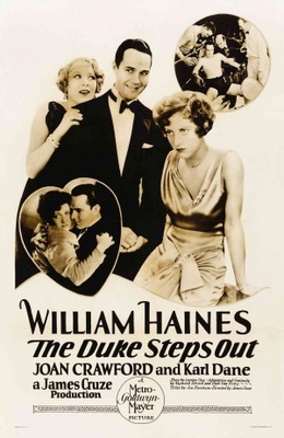 The Duke Steps Out movie poster (1929) metal framed poster