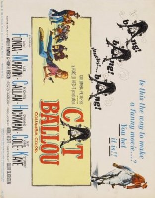 Cat Ballou movie poster (1965) Poster MOV_57a035fa