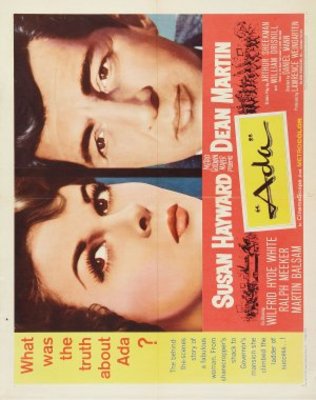 Ada movie poster (1961) wood print