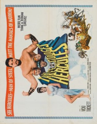 The Three Stooges Meet Hercules movie poster (1962) mug