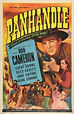 Panhandle movie poster (1948) metal framed poster