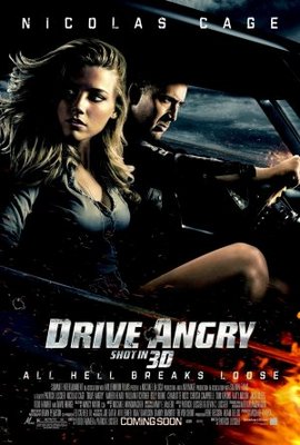 Drive Angry movie poster (2010) hoodie