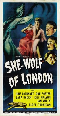 She-Wolf of London movie poster (1946) Longsleeve T-shirt