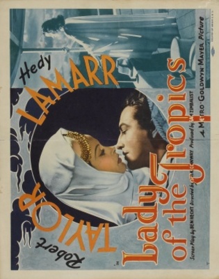 Lady of the Tropics movie poster (1939) wooden framed poster